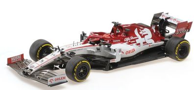 Alfa Romeo Racing C39 No.7 Austrian GP Formula 1 2020 (K. Räikkönen) 1:18 Minicham