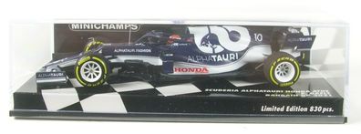 AlphaTauri Honda AT02 No.10 Bahrain GP Formula 1 2021 (Pierre Gasly) 1:43 Minichamps