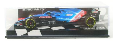 Alpine A521 No.14 Alpine F1 Team - Bahrain GP Formula 1 2021 (Fernando Alonso) 1:43 M