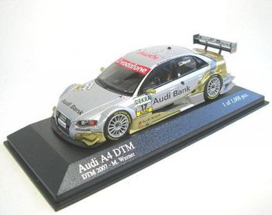 Audi A4 No.17 M. Werner DTM 2007 1:43 Minichamps