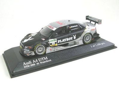 Audi A 4 No.19 M. Winkelhock DTM 2008 in OVP mit Acrylhaube 1:43 Minichamps
