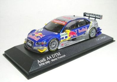 Audi A4 No.4 Martin Tomczyk DTM 2006 1:43 Minichamps in OVP mit Acrylhaube
