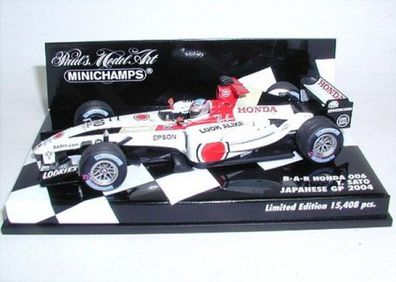 BAR Honda 006 Japan GP Formel 1 2004 (T. Sato) 1:43 Minichamps