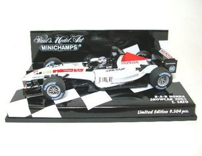 BAR Honda No. 4 Formel 1 Showcar 2005 (T. Sato ) 1:43 Minichamps