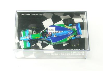 Benetton Ford B194 No.6 1st Podium / 3rd Hungarian GP Formula 1 1994 (Jos Verstappen