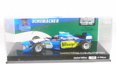 Benetton Renault B195 No.1 Winner Brazilian GP 1995 (Michael Schumacher) 1:43 Minicha
