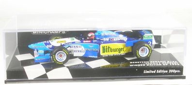 Benetton Renault B195 No.2 Winner British GP 1995 (Johnny Herbert ) 1:43 Minichamps