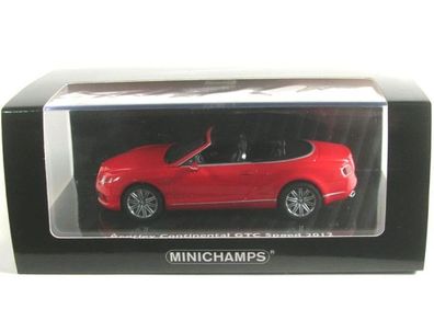 Bentley Continental GTC Speed (st. james red) 2012