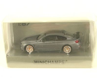 BMW M4 GTS (matt grey metallic / with orange wheels) 2016