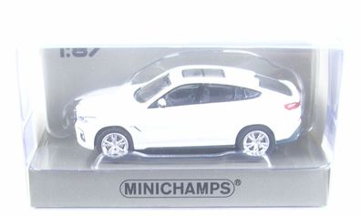 BMW X6 (weiss) 2020 1:87 Minichamps