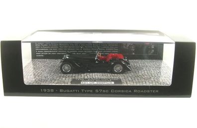 Bugatti Type 57SC Corsica Raodster (black) 1938