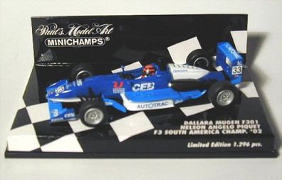 Dallara Mugen F301 No.33 Nelson Angelo Piquet F3 South America Champion 2002 - 1:43 M