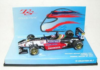 Dallara Mugen Honda F301 No.6 Takuma Sato Macau GP 2001- 1:43 Minichamps