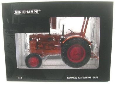 Hanomag R28 Farm Tractor (orange) 1953