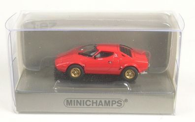 Lancia Stratos (rot) 1974 1:87 Minichamps