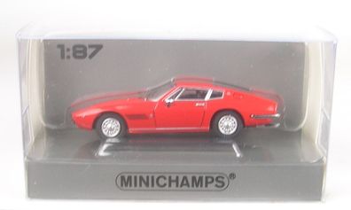 Maserati Ghibli Coupe (rot) 1969 1:87 Minichamps