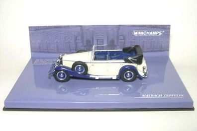 Maybach Zeppelin (white/blue) 1932 1:43 Minichamps