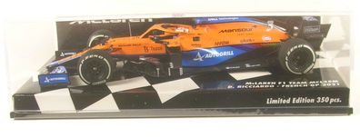 McLaren F1 Team MCL35M No.3 (Daniel Ricciardo) France GP Formula 1 2021