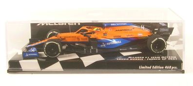 McLaren F1 Team MCL35M No.4 (Lando Norris) France GP Formula 1 2021