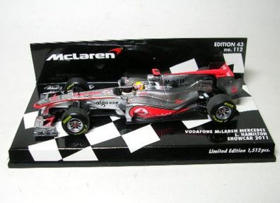 McLaren Mercedes No. 3 L. Hamilton Formel 1 Showcar 2011