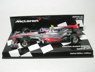 McLaren Mercedes No. 4 J. Button Formel 1 Showcar 2011