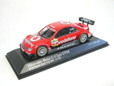 Mercedes-Benz C-Class No.2 D. Hill DTM Brands Hatch Test 2006 1:43 Minichamps