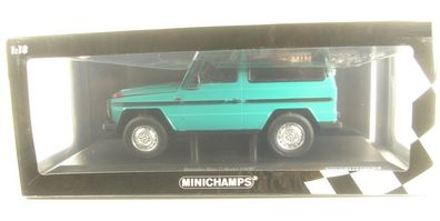 Mercedes-Benz G-Model short W460 (turquoise) 1980 1:18 Minichamps