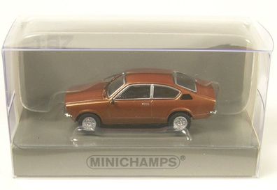 Opel Kadett C Coupe (kupfer braun metallic) 1973 1:87 Minichamps
