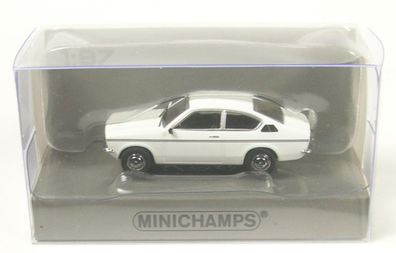 Opel Kadett C Coupe (weiss) 1973 1:87 Minichamps