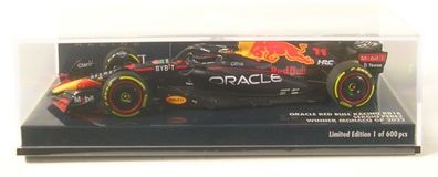 Oracle Red Bull Racing RB18 No.11 Winner Monaco GP 2022 (Sergio Perez) 1:43 Minicham
