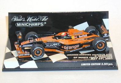 Orange Arrows Asiatec A22 E. Bernoldi No.15 GP Monte Carlo Practice Formel 1 2001 1: