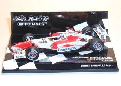 Panasonic Toyota Racing O. Panis No.17 Formel 1 Showcar 2004 - 1:43 Minichamps