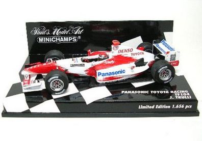 Panasonic Toyota Racing TF 104 No.16 Formel 1 2004 (J. Trulli) 1:43 Minichamps