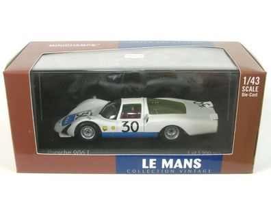 Porsche 906 LE No.30 Class winner 24h LeMans 1966 (J. Siffert - C. Davis)