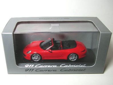 Porsche 911 (991) Carrera Cabriolet (rot) 2012
