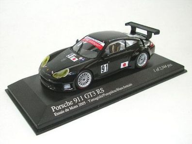 Porsche 911 GT3 R5 No.9 Essais du Mans 2005 (Yamagishi - Pompidou - Blanchemain) 1:43