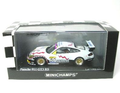 Porsche 911 GT3 RS No.50 Winner 24h Spa 2003 (Ortelli - Lieb - Dumas) 1:43 Minichamps