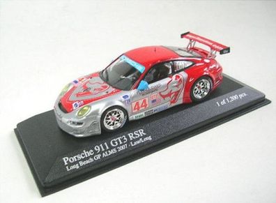 Porsche 911 GT3 RSR No.44 Long Beach GP ALMS 2007 (Low - Long) 1:43 Minichamps