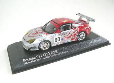 Porsche 911 GT3 RSR No.80 LeMans 2005 (von Overbeek - Pechnik - Neiman) 1:43