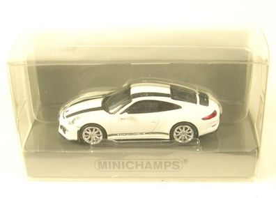 Porsche 911 R (white with black stripes) 2016