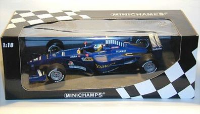 Prost Peugeot AP 03 N. Heidfeld Nr. 15-Formel 1 2000 in OVP 1:18 Minichamps