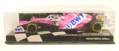 RACING POINT RP20 No.18 3rd Sakhir GP Formula 1 2020 (Lance Stroll) 1:43 MinichampsÂ