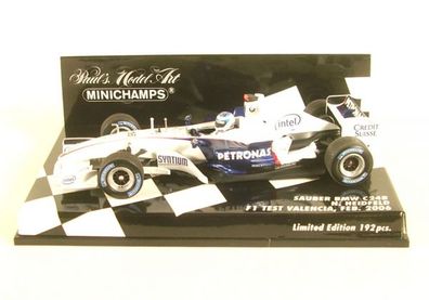Sauber BMW C24B No.16 Test Valencia Formula 1 - February 2006 (Nick Heidfeld) 1:43 Mi