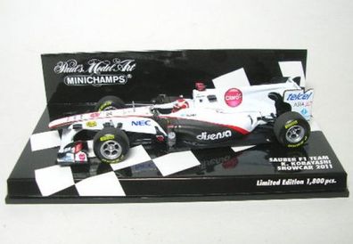 Sauber F1 Team No. 16 K. Kobayashi Formel 1 Showcar 2011