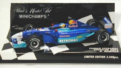 Sauber Petronas No.7 N. Heidfeld Formel 1- Showcar 2002 1:43 Minichamps