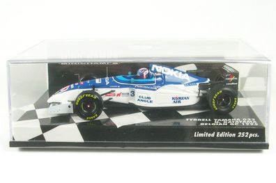 Tyrrell Yamaha 023 No.3 Belgian GP Formula 1 1995 (Ukyo Katayama) 1:43 Minichamps