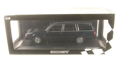Volvo 740 GL Break (dunkelgrün metallic) 1986 1:18 Minichamps