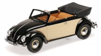 VW Käfer (Beetle) 1200 Cabriolet (black/cream) 1949