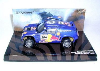 VW Race Touareg No. 204 Rally Paris Dakar 2004 (Kleinschmidt - Pous) 1:43 Minichamps