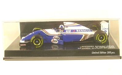 Williams Renault FW16 No.2 GP Debut, Spanish GP Formula 1 1994 (David Coulthard)